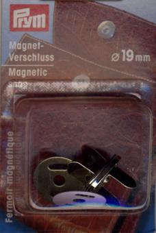 Magnet-Verschlu, 19mm, Silber 