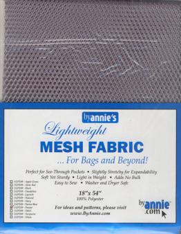 Mesh Fabric - Netzstoff Silber 