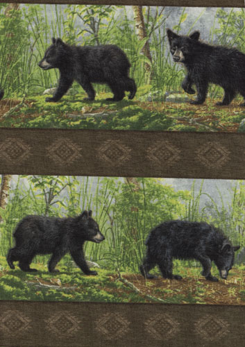 Woodland Bears, Bordüre 