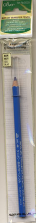 Bügeltransfer Stift, blau 