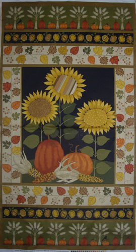 Autumn Bounty Panel - Sonnenblumen 